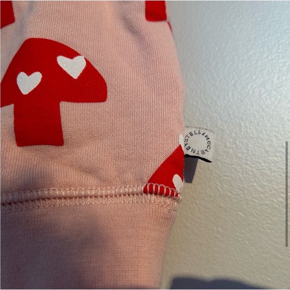 Stella McCartney Kids Mushroom Print Cotton Sweatshirt - Picture 3 of 4